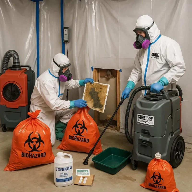 Contaminated Water Handling Protocols process in Pontotoc, MS